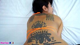 Hot Asian milf's doggy style fuck compilation gets wild