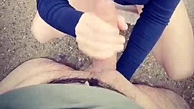 Latina Spits on Monster Cock Before Cum Kiss