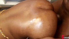 oiled mature screams taking huge cock doggystyle bent over desk