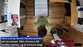 check out the perverted podiatrist ayla aysel dominating with feet backstage