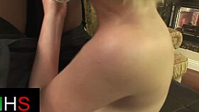 hey, watch this gorgeous blonde with huge tits ride that huge black cock hard