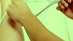 Masseuse's Small Tits Bounce as She Deepthroats Client's Monster Cock Sloppily