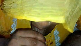 neha bhabhi grabs that big dick, sucks it hard, and takes the hot cumshot right in her mouth