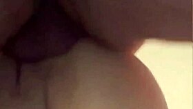 her orgasm soaks my balls in casting