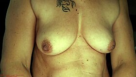 Sexy Milf Flaunts Natural Tits And Hairy Pussy