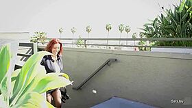 i'm nicky ferrari getting couch fucked by sara jay in lesbian casting