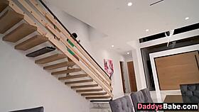 grounded teen sneaks out after wild taboo fuck session with older stud