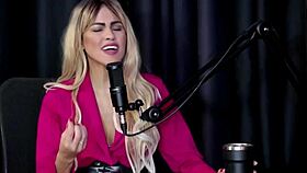 Angel Baronesa sucks cock, tits worshipped, plug in ass, pees for client!