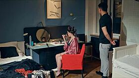 mature czech prostitute unleashes dirty shaved pussy skills in stockings