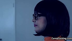 VELMA'S BIG TITS BOUNCE RIDING MASSIVE COCK