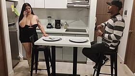 Curvy Colombian Babe's Big Ass Payment Leads to Hard Fuck and Mouth Cumshot!