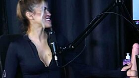 check out this brazilian blonde showing off her sexy oral skills getting tits sucked