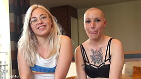 hey selvaggia and ivy, let's lick those wet pussies together