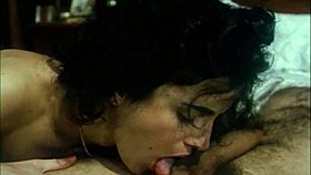 Vintage Spanish Slut Swallows Cumshot Load