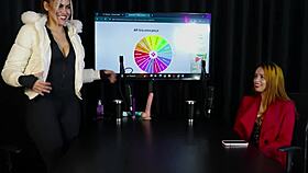 check out this brazilian blonde showing off her sexy oral skills getting tits sucked