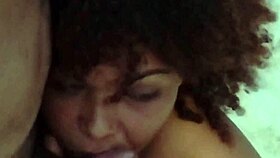 Hotwife moans loud getting fucked by muscular stud's monster cock creampie on beach ripping clothes off.