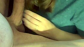 Horny Milf Deepthroats Hubby's Huge Cock Swallowing Massive Cumshot Facial