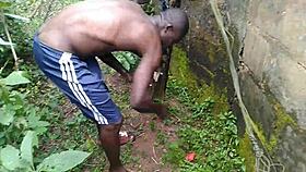 wanna join me for oiled sex with plantain right here in the garden babe?