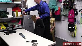 kay lovely sneaks and steals water bottle