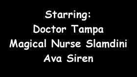 in the fetish hospital ava siren plays guinea pig patient spreading her gaping pussy for wild nurse play