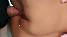 keep slamming that fuck doll's shaved ass with your thick cock