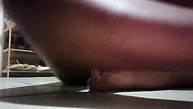 Chubby latina bbw performs deep bedroom cleaning service with curves