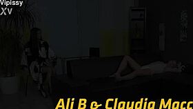 Blonde Czech Lesbians Lick Pussies and Toys on Sofa