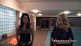 poolside amateur babes crave big cocks in wild group banging frenzy