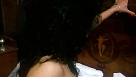 Vintage Spanish Slut Swallows Cumshot Load