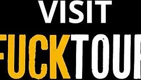 latina redhead's huge boobs bounce while gagging best friend's monster cock