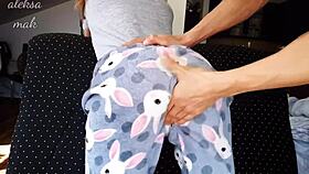 Who's spanking my tight ass and fingering wet pussy?