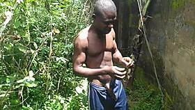 wanna join me for oiled sex with plantain right here in the garden babe?