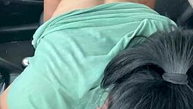 new year starts with hot cum dripping down bent over face