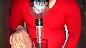 Mark Wright begs public humiliation piss fuck as crossdresser