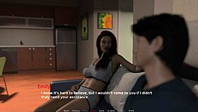 emily's shaved pussy unleashes hidden femdom fetish temptations