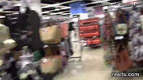 heart pounds as czech teen gets seduced and pov nailed in shop