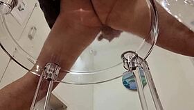 Skinny Euro Teases Bedroom Ride Spanking Lover Barefoot