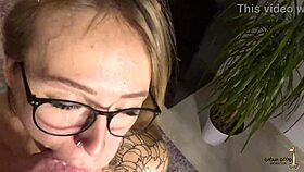 Fucked new colleague hard at hotel bent over doggystyle cumshot