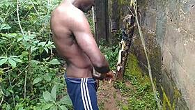 wanna join me for oiled sex with plantain right here in the garden babe?