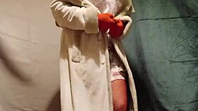 esclave f's hot strip tease for maitre raja 🔥👅