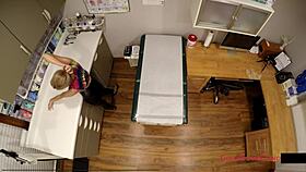 in the fetish hospital ava siren plays guinea pig patient spreading her gaping pussy for wild nurse play