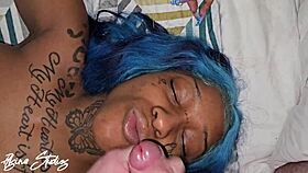 my heart pounds with desire as this curvy beauty rides that massive cock wildly