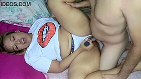 amateur latina masturbates watched then fucked doggystyle