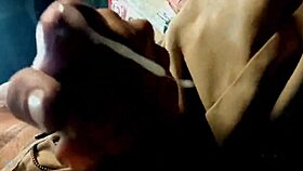 Girlfriend Watches Intense Handjob Leading to Explosive Cum Blast