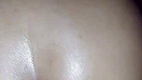 Ebony wife bent over for intense black ass doggystyle pounding