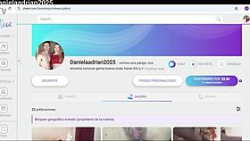 Zoom Tease Exposes Blonde's Erotic Long-Hair Ass Massage