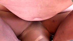 Big ass Latinas share monster cock creampie threesome!