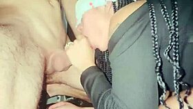 real couple sex guy licks pussy n tits b4 creampie 😍💦