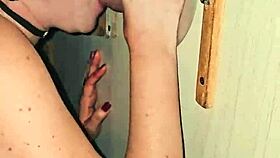 i sucked big dick glory hole swing house mouth cum