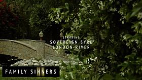 hot babe strips on bed then rides partner passionately